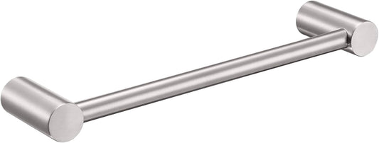 KOKOSIRI Bathroom Towel Bar Brushed Nickel 12-Inch Hand Towel Holder Rack Wall Mounted Bathroom Hardware Accessories Stainless Steel, B4007BR-L12