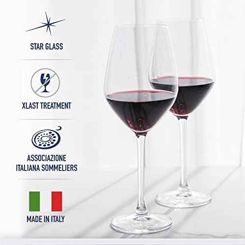InAlto Tre Sensi Large Wine Glasses Set of 4