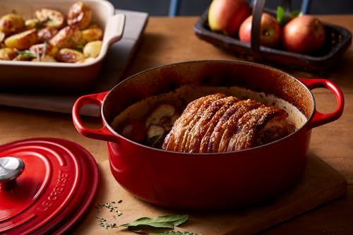 Enameled Cast Iron Oval Dutch Oven