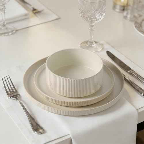 Stoneware Dinnerware Sets for 4 (12 Count)