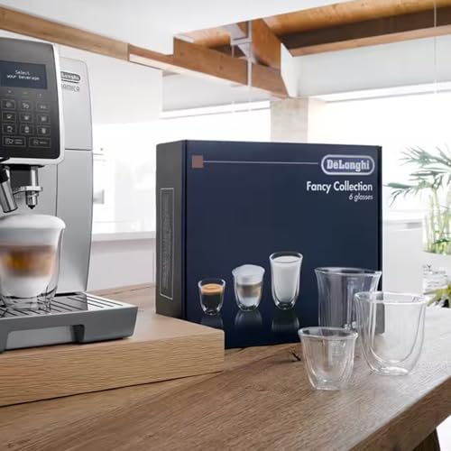 DeLonghi Coffee Connoisseur Glasses (s/6 mixed glasses)