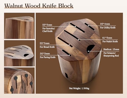 7PCS Kitchen Knives Set (7 Count)