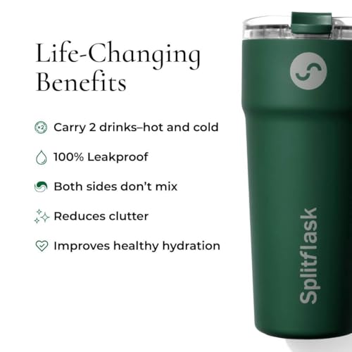Stainless Steel Insulated Tumbler Cup with Straw & Sip Lid (Benjamin Blue)