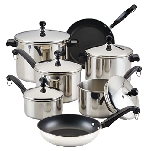 Classic Series Stainless Steel Pots and Pans Set