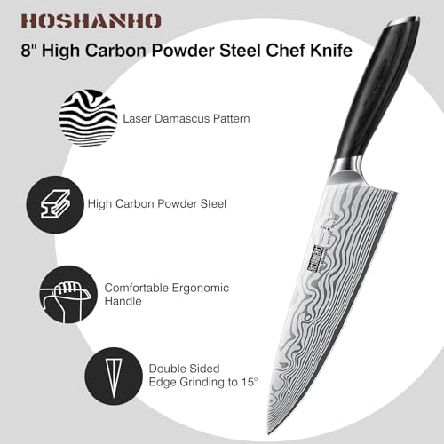 7 Pc Knife Set with Magnetic Knife Holder