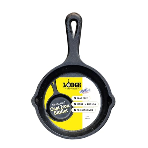 Pre Seasoned Cast Iron Skillet (Skillet / 3.5-inch)