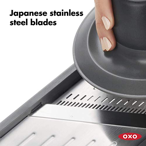 Good Grips Chef's Mandoline Slicer 2.0 (Black & Steel / Slicer)