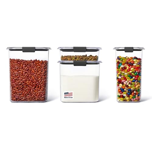 Brilliance Pantry Food Storage Container Set (Assorted Sizes (8-Piece, Small))