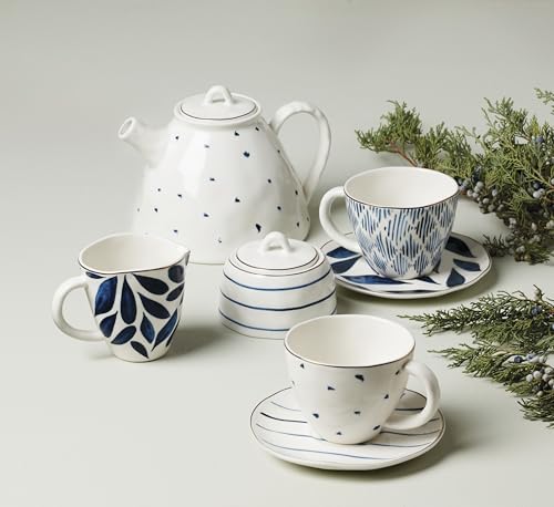 893764 Blue Bay 9 (9-Piece Tea Set)