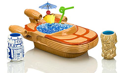 Geeki Tikis Star Wars Landspeeder Punch Bowl with Luke and R2