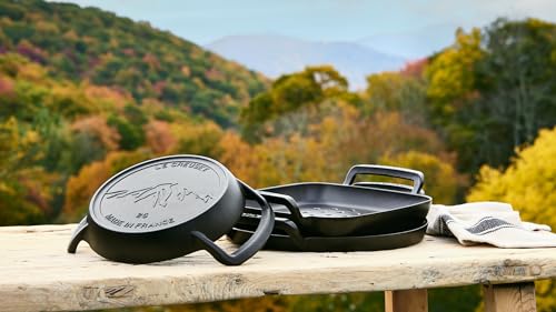 Enameled Cast Iron Skillet
