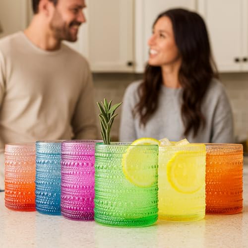 Hobnail Drinking Glasses (6 Count)