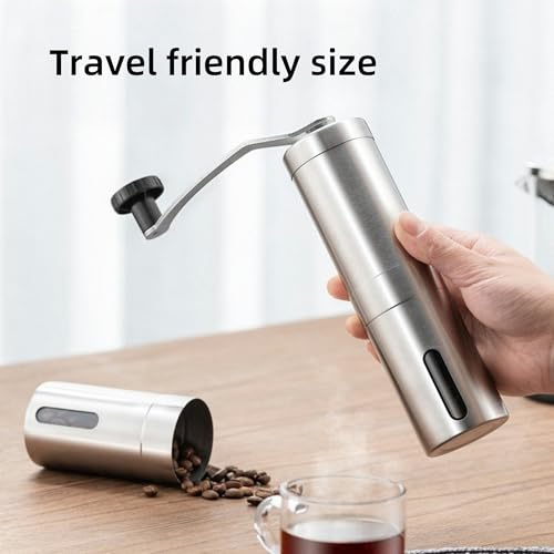 Portable Manual Stainless Steel Coffee Grinder