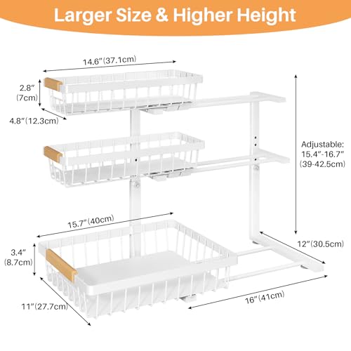 Under Sink Organizer (1-Pack / White)