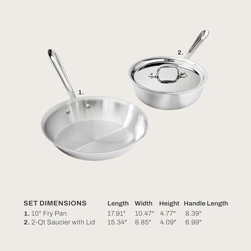 D3 Stainless Steel Cookware Set