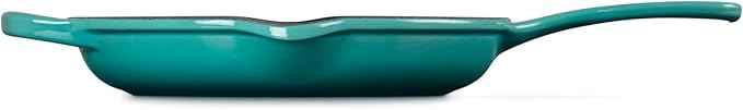 Le Creuset Enameled Cast Iron Signature Round Skillet, 9", Riviera