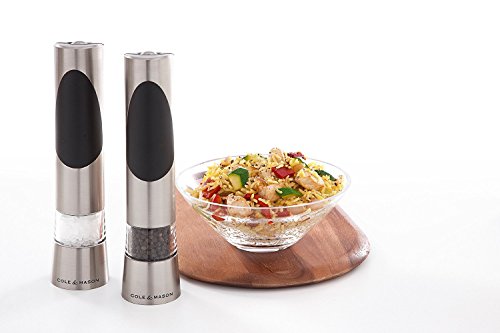 Richmond Electronic Salt & Pepper Mill Gift Set (Salt and Pepper Mill)