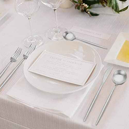 Matte Silverware Set for 4 (4 Count)