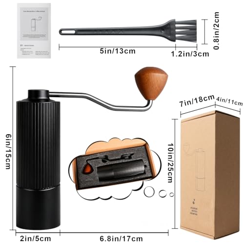 Manual Coffee Grinder (Style B-Black)