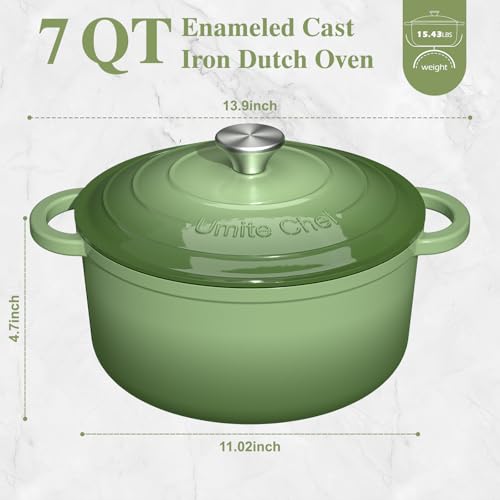 Enameled Cast Iron Dutch Oven