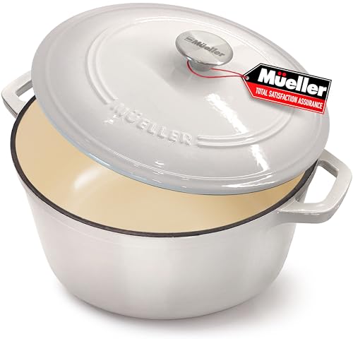 4.5 QT Enameled Cast Iron Dutch Oven