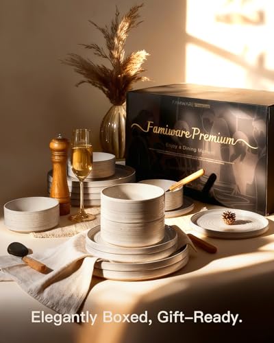 Stoneware Dinnerware Sets for 6 (18 Count)