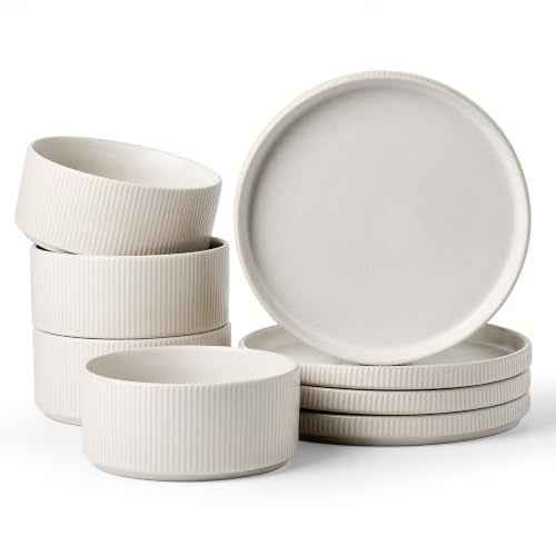 Ceramic Dinnerware Sets for 4 (8 Count)