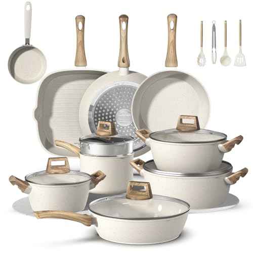 25Pcs Pots and Pans Set Non Stick