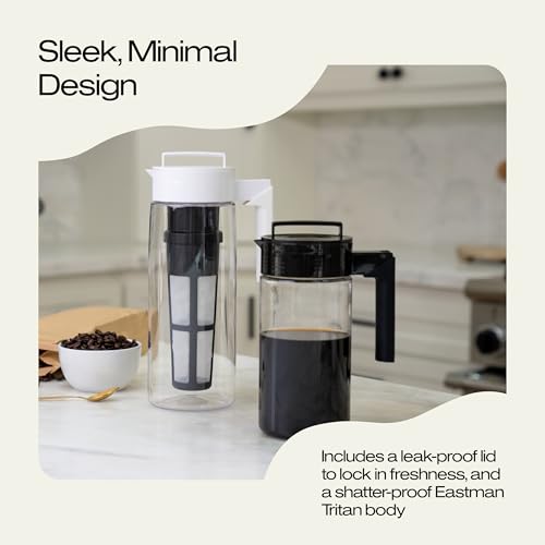 Deluxe Cold Brew Coffee Maker (Black / 2 qt)