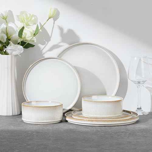 Stoneware Dinnerware Sets for 2