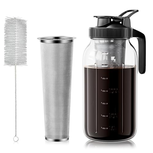 64 oz Cold Brew Coffee Maker (64oz - Black)