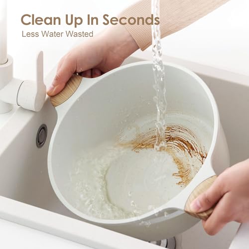 16Pcs Ceramic Cookware Set Non toxic