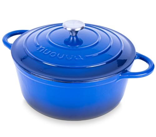 Enamelled Cast Iron Dutch Oven Pot with Lid