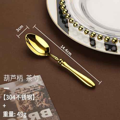 Gold Silverware Set for 6 Flatware Luxury 30 Piece German Gold Utensil Sets 18