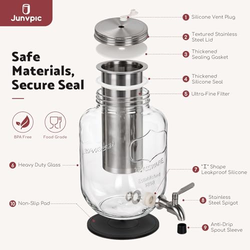 Cold Brew Coffee Maker (1 Gallon / Clear)