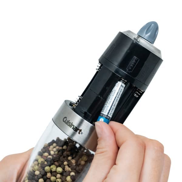 Gravity Salt and Pepper Grinder Set (8"x2")