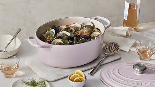 Enameled Cast Iron Oval Dutch Oven