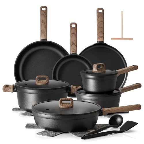 20Pcs Nonstick Pots and Pans Set
