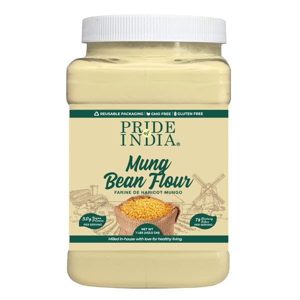 PACK of 6 Mung Bean Flour 1 lbs (96 Ounce)