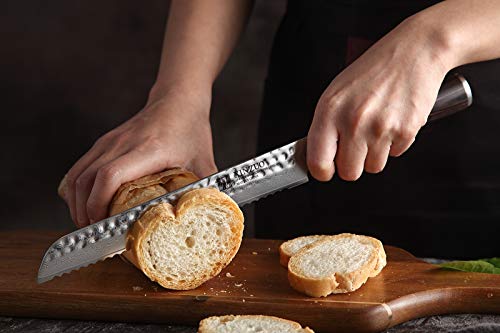 67 Layers Damascus Bread Slicing Knife