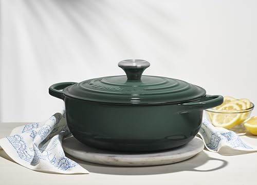 Enameled Cast Iron Signature Round Sauteuse