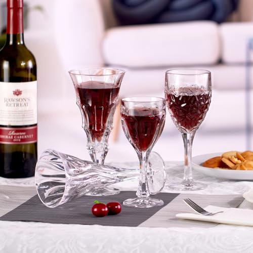 Crystal Red Wine Glasses Set of 2 (2 Count)