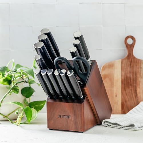 Yatoshi 15 Piece Knife Block Set (15 Count)