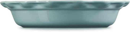 Le Creuset Stoneware Pie Dish, 9", Sea Salt