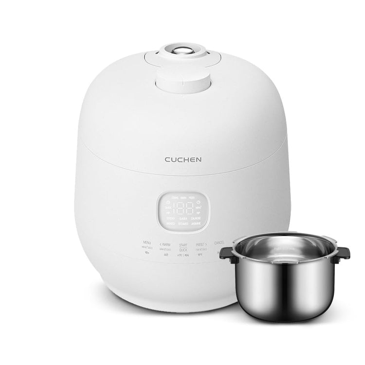 6 Cup Premium IH Pressure Rice Cooker with 304Ti Stainless Steel Inner Pot