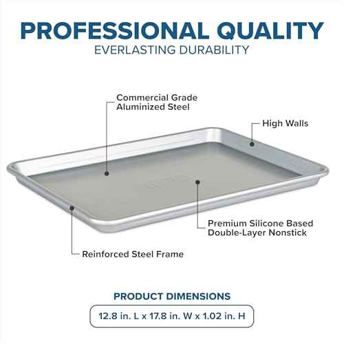 Premium 18 Inch Nonstick Baking Sheet Pan