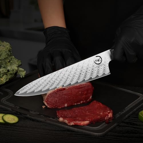 Damascus Chef Knife 8 Inch
