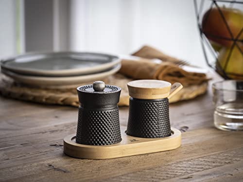 Bali Pepper Mill & Salt Cellar Set