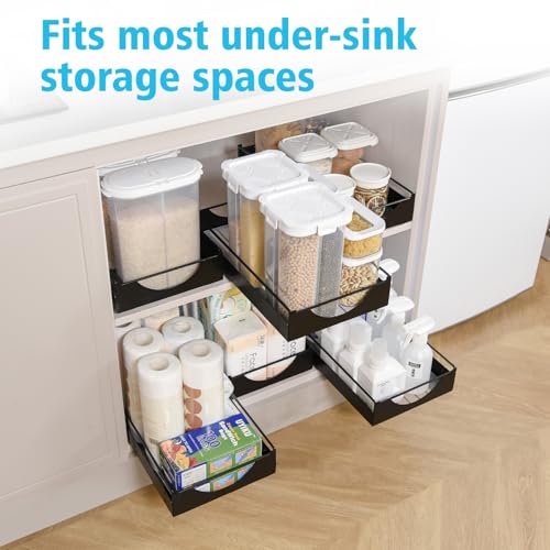 Under Sink Pull Out Organizer (Single-layer Medium)
