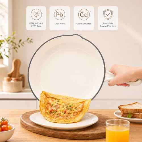 Enameled Cast Iron Cookware Set
